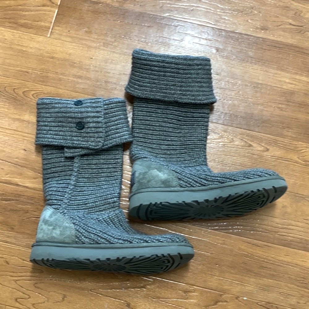 UGG Lattice Cardy Knit Boots